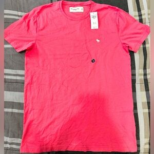 Abercrombie & Fitch “Soft A&F” Icon Crew T-Shirt - Pink *NWT*